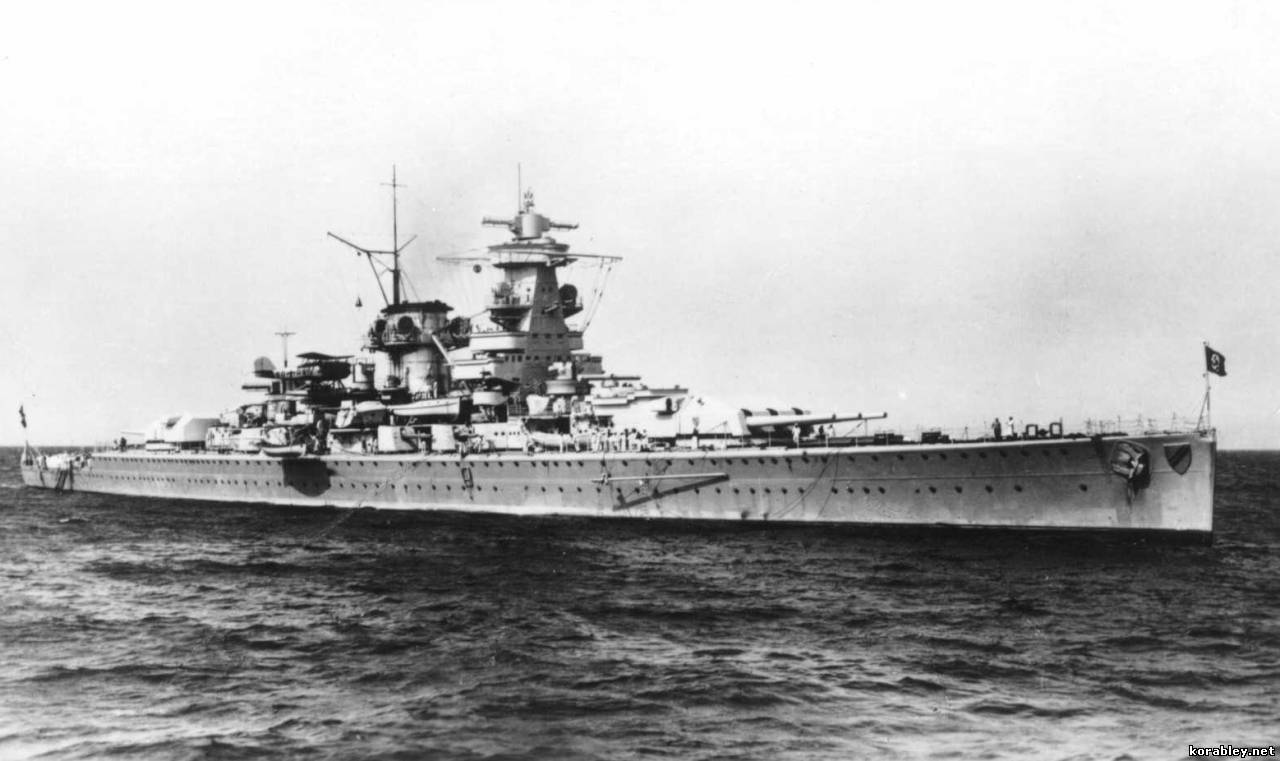 Линкор «Admiral Graf Spee» или потерянный корабль Гитлера