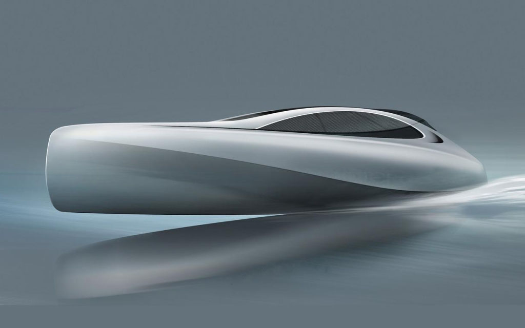 Футуристическая яхта «Granturismo» от Mercedes-Benz