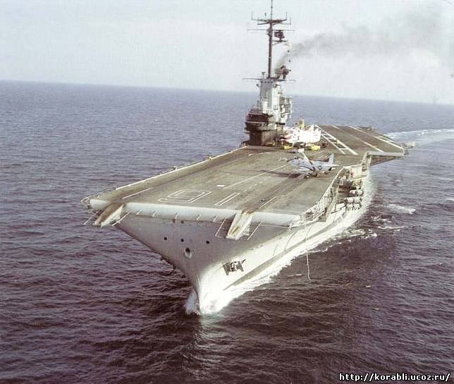 The aircraft carrier USS Lexington