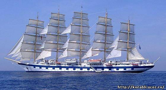 The biggest sailing ship in the world is «Royal Clipper»
