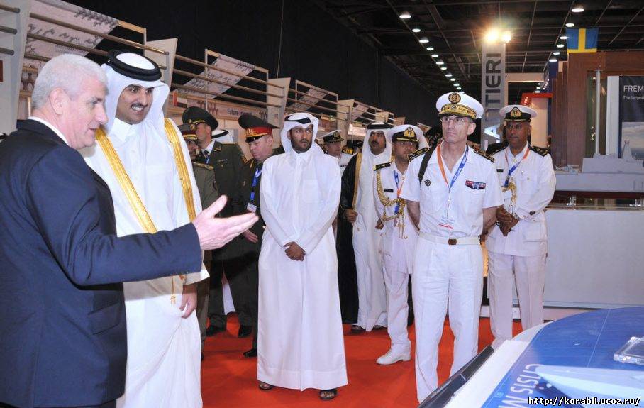Сегодня завершает свою работу вторая международная выставка ВМС «DIMDEX-2010» в Катаре