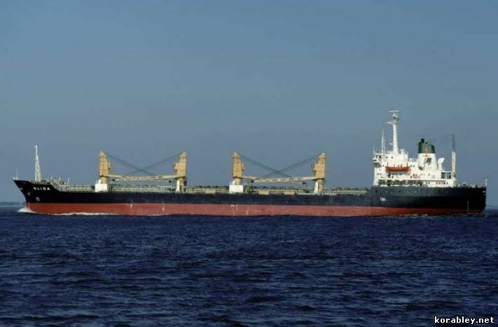 Сомалийские пираты захватили сухогруз «Blida» с украинской командой