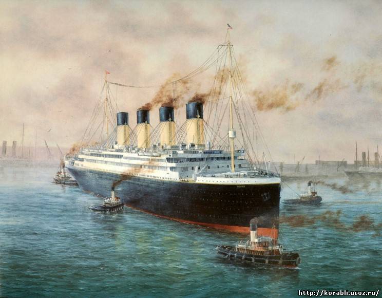 «Титаник» в картинах