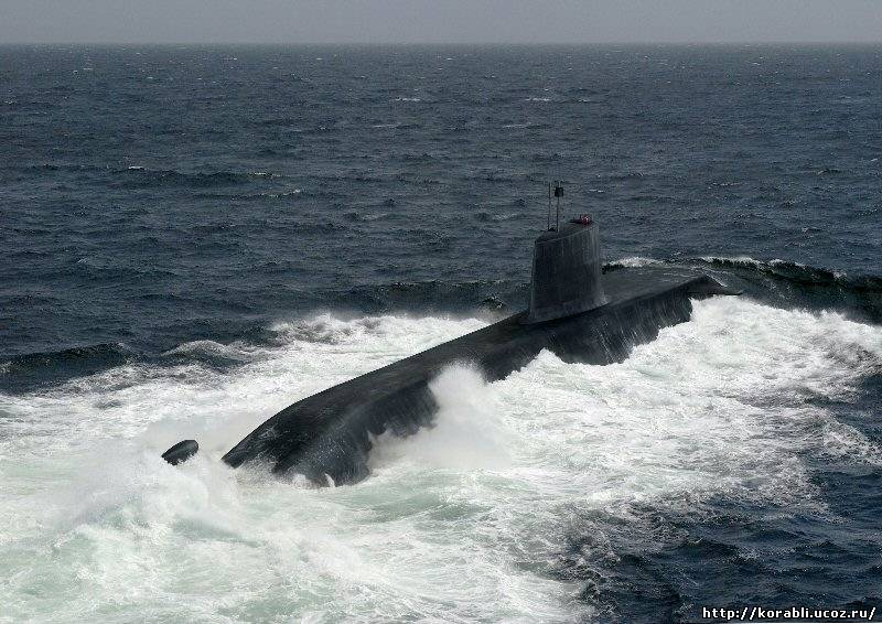 Гордость Королевского Британского подводного флота атомная подводная лодка «Astute»