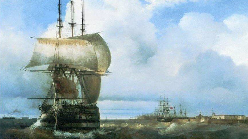 Картины Айвазовского про морскую стихию