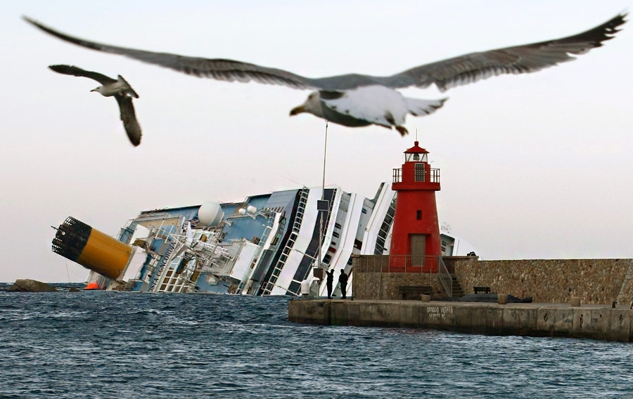 Туристов приглашают на остров, возле которого затонул лайнер «Сosta Concordia»