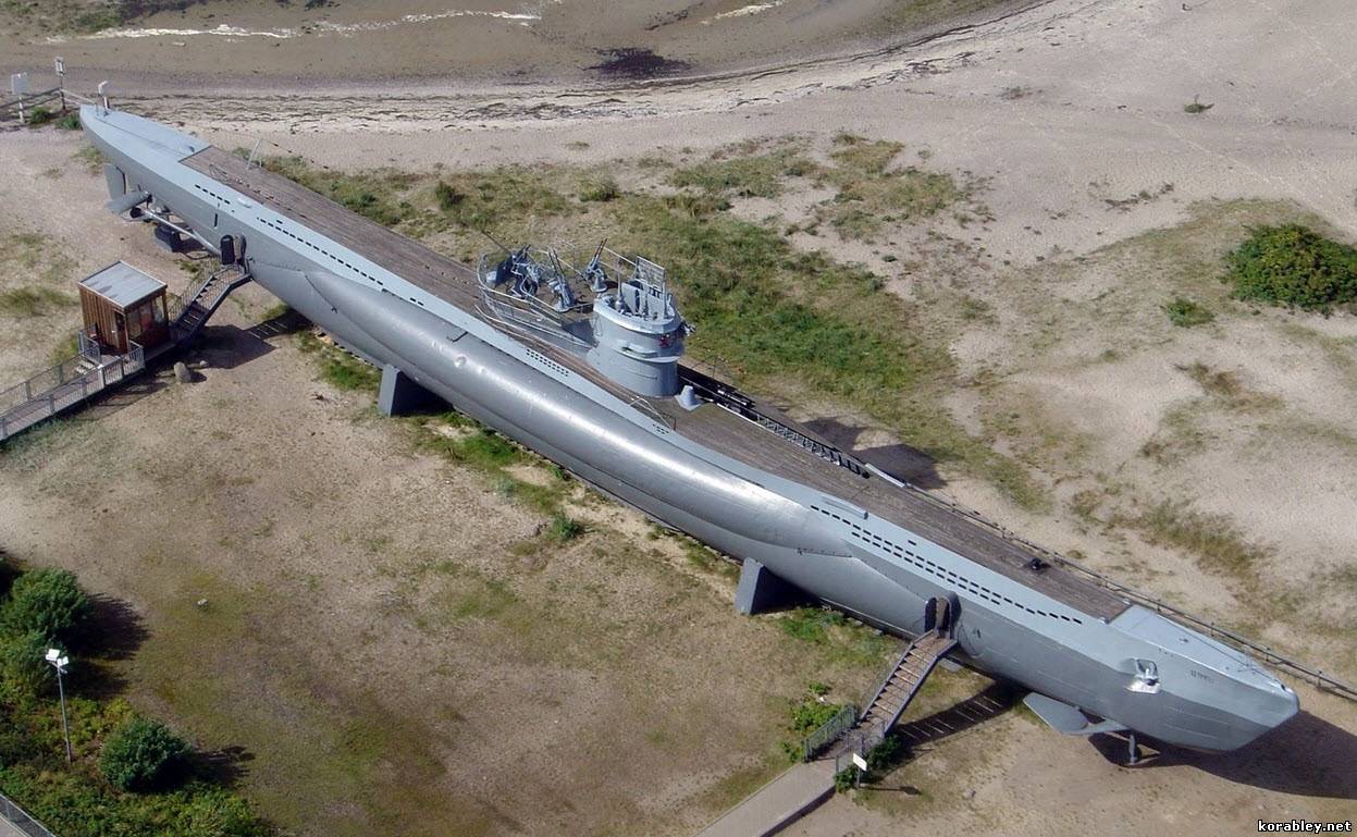 Последняя субмарина U-995 типа VIIC