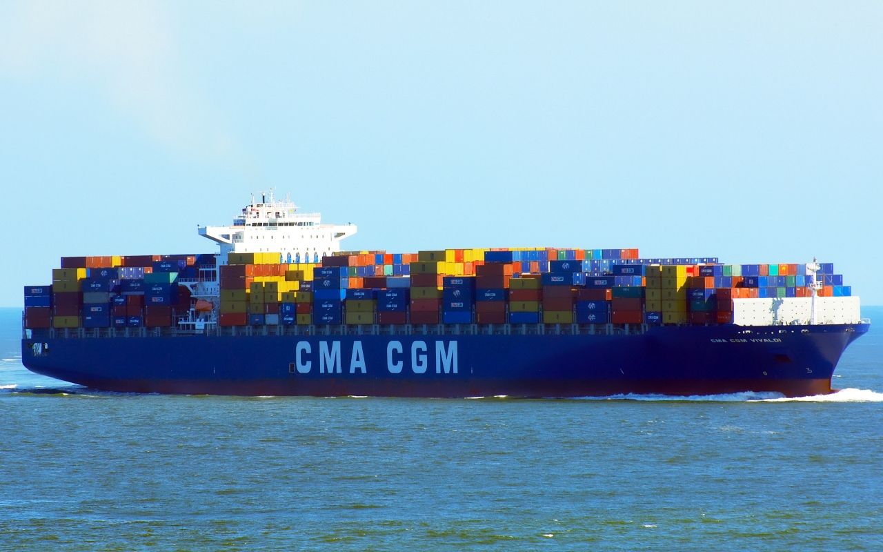 Путешествие на контейнеровозе «CMA CGM VIVALDI»