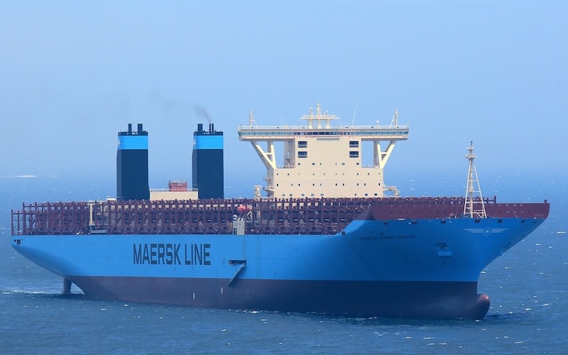 Самый большой контейнеровоз в мире готов к работе