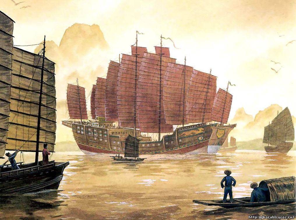 Флот Древнего Китая самый многочисленный в истории человечества