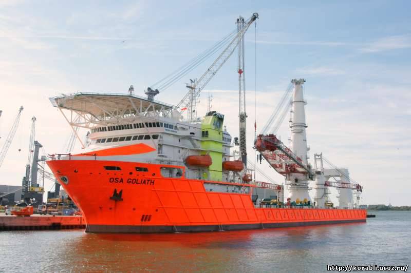 Самое большое в мире многоцелевое морское судно «OSA Goliath»