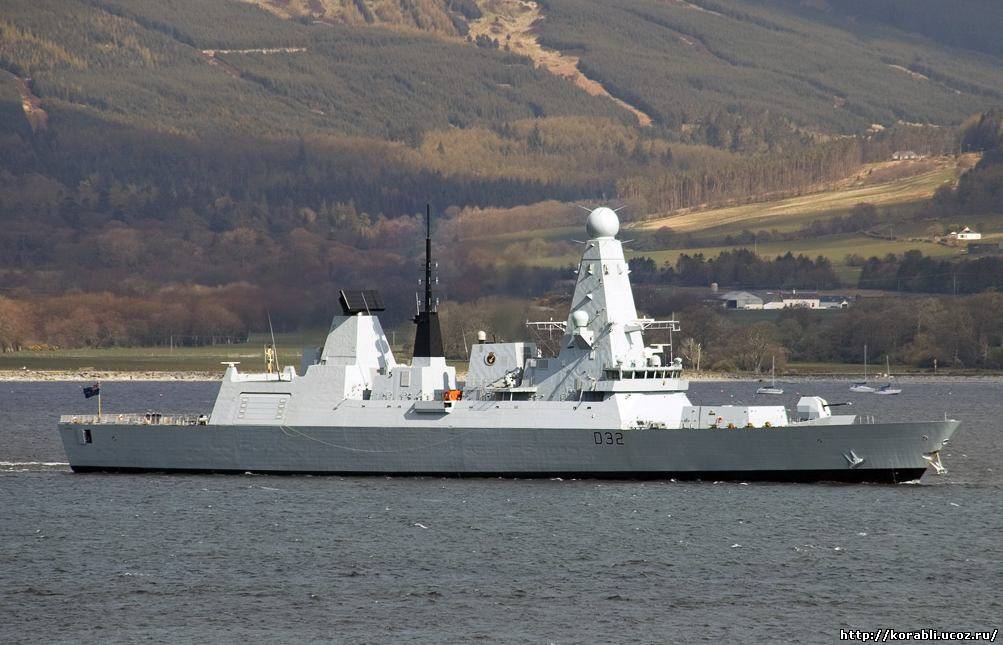 Эсминец нового поколения «HMS Daring» надежный щит Великобритании