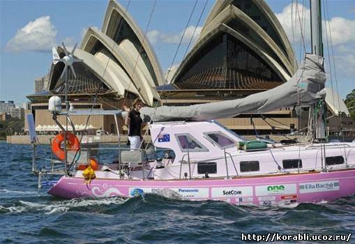 Шестнадцатилетняя Джессика Уотсон отправилась вокруг света на парусной яхте