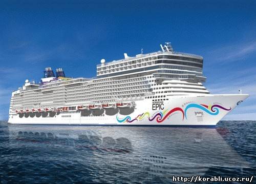 Продолжается строительство пассажирского лайнера «Norwegian Epic» для компании «Norwegian Cruise Line»