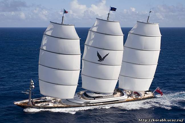 Клипер нового поколения супер-яхта «Maltese Falcon»