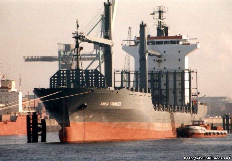 Сомалийские пираты отпустили немецкий контейнеровоз «Hansa Stavanger»