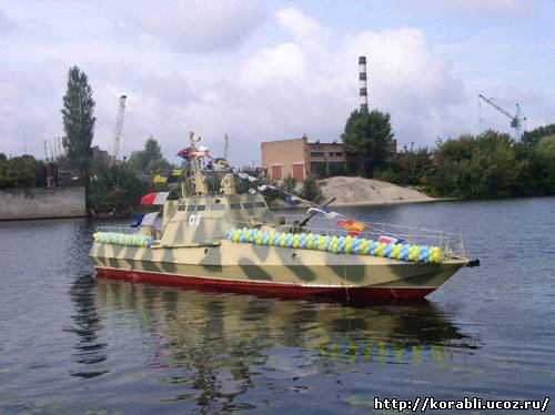 Речные бронированные артиллерийские катера типа «Гюрза» проекта 58150