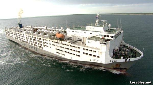 «Becrux» одно из самых больших в мире судов для перевозки домашнего скота компании «Siba Ships»