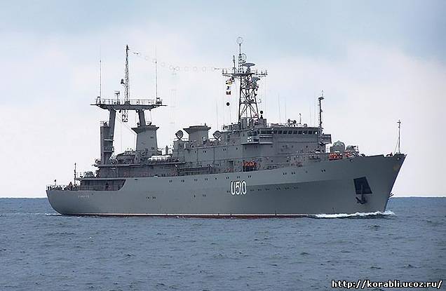 Уникальный корабль Черного моря - корабль управления «Славутич»