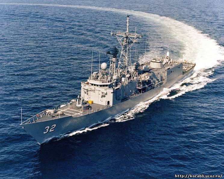 В порт Одесса с неофициальным визитом прибыл фрегат ВМС США «John L. Hall» класса «Oliver Hazard Perry»