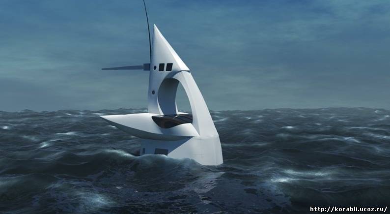 «SeaOrbiter» новая концепция вертикальных судов