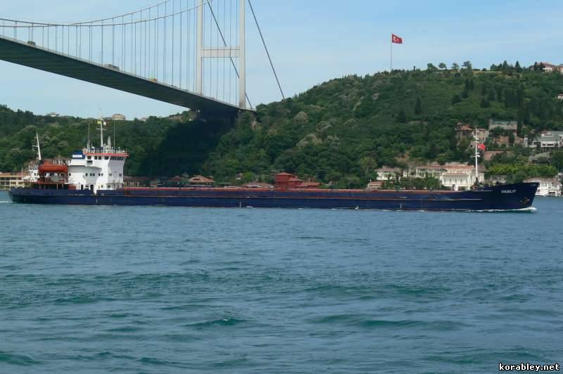 В Черном море затонуло судно «Vasiliy»