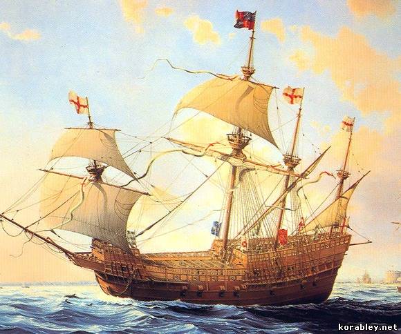 Парусник «Mary Rose» любимый корабль Генриха VIII