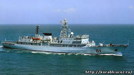 Китайские учебные корабли класса «Daxing» проекта 795