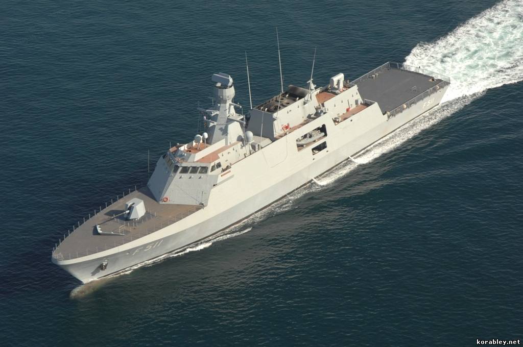 Турция создала собственный военный корабль - корвет класса «MİLGEM»