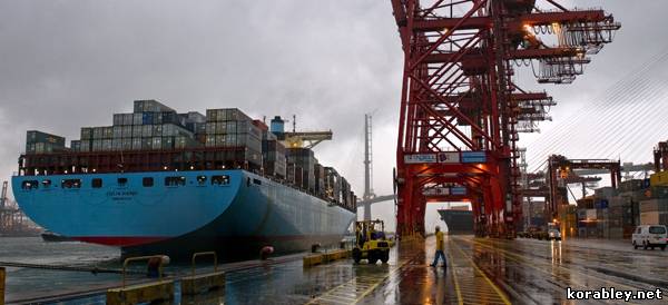 Скоро возможно появление контейнеровозов с вместимостью 18000 контейнеров
