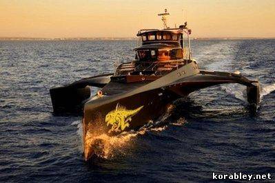 Организация «Sea Shepherd» представила новое судно «Gojira» для борьбы с китобоями