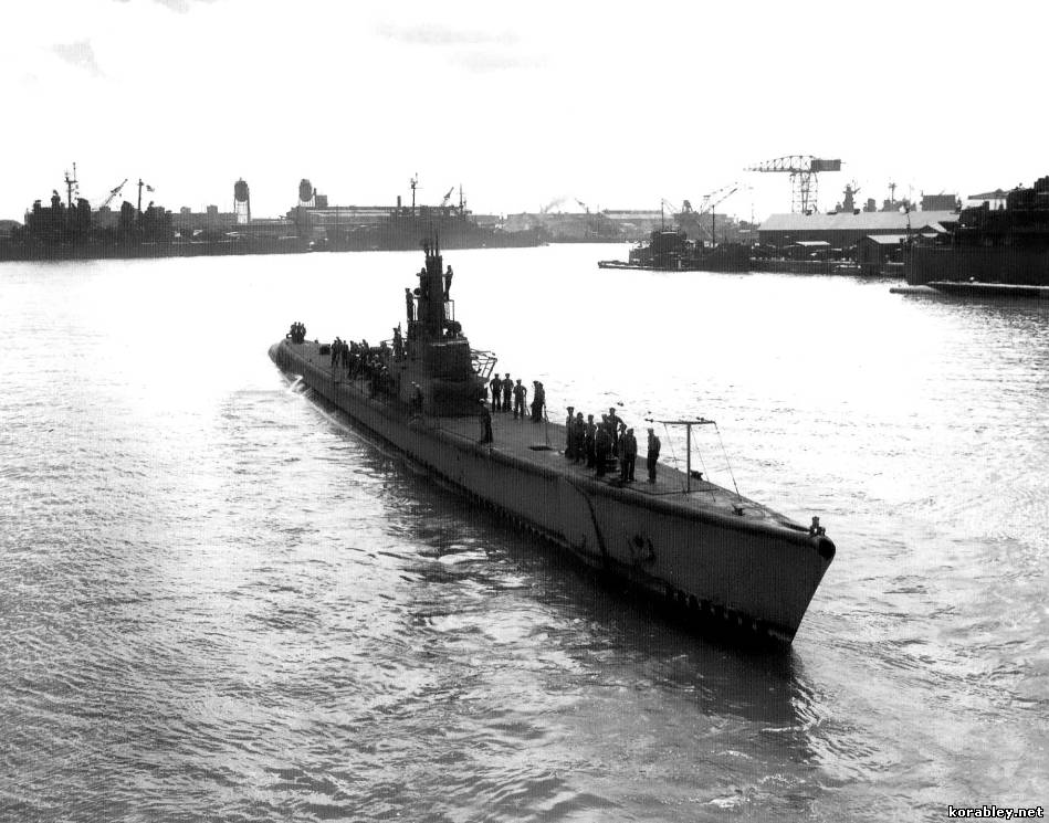 The submarine Gato class