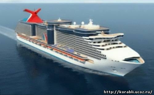 Круизный лайнер с рабочим названием «Pinnacle» для компании «Carnival Cruise Line» будет больше чем «Oasis of the Seas»