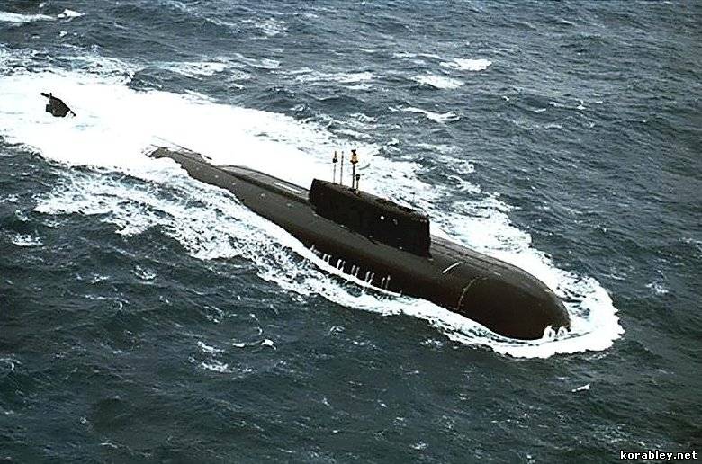 Атомные подводные лодки проекта 949 949А «Гранит» «Антей»